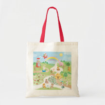 Sweet paradise tote bags