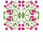 Sweet Pea Flowers Ladies V-Neck Shirt
