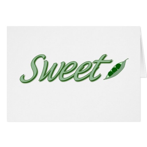 Sweet Pea Greeting Cards