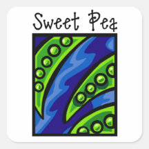 Sweet Pea Stickers