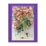 Sweet Peas and Butterflies Vintage Easter Postcards