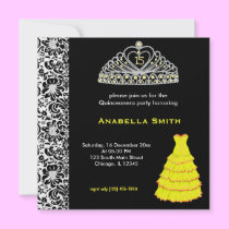 Sweet Quinceanera invitations