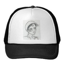 Sweet Rose Flapper Mesh Hat