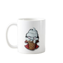Sweet Scary Ice-Cream Vampire mugs by colonelle Sweet Scary Ice-Cream Vampire mugs