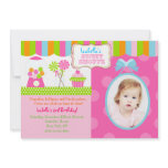 Sweet Shoppe Candy Photo Birthday Party Invitation