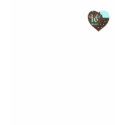 Sweet Sixteen Banded Heart Gifted Hoodie -Cust. t-shirts
