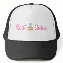 Sweet Sixteen (Birthday Cake) Hat