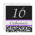 sweet sixteen birthday elegant any age celebration invitations