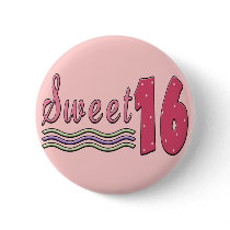 Sweet Sixteen Buttons