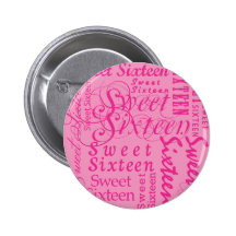 Sweet Sixteen Button