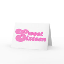 Sweet Sixteen Card