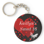 Sweet Sixteen Favour keychains