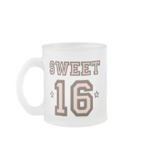 Sweet Sixteen Frosted Mug