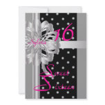Sweet Sixteen Invitation Card-Customise