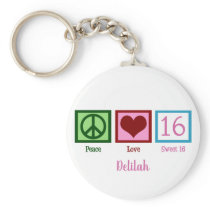 Sweet Sixteen Key Chain