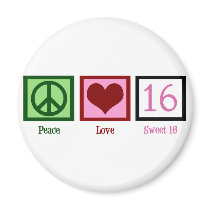 Sweet Sixteen Magnets