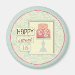 Sweet Sixteen Magnet B