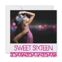 Sweet Sixteen Party Invitation