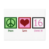Sweet Sixteen Post Card