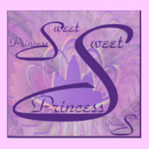 Sweet Sixteen Princess Poster - Customise posters