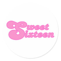 Sweet Sixteen Sticker