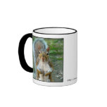 Sweet Squirrel Face Mugs