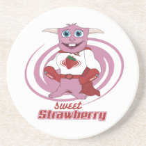 Sweet Strawberry Coaster