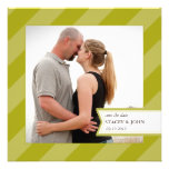 Sweet Stripes Photo Save the Date Announcement