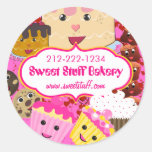 Sweet Stuff Candy Cake Cookies and Cupcake Sticker