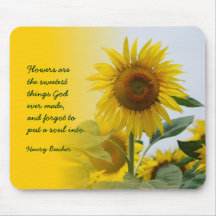 Sweet Sunflowers Mousepad