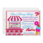 Sweet Sunny Candy birthday invitation