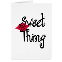 SWEET THING Valentine Card - Customise!