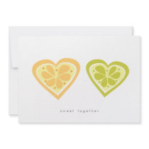 Sweet Together Save the Date Custom Invite