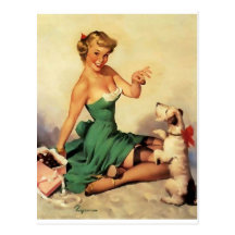 Sweet Treat Pin Up Postcards