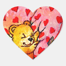 SWEET VALENTINE DREAMS!.jpg Heart Sticker