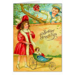 Sweet Vintage Birthday Card