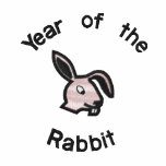 Sweet Year of the Rabbit Tshirt embroidered shirts