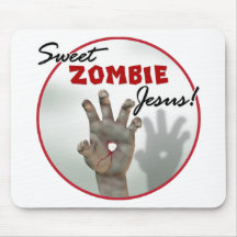 Sweet Zombie Jesus Mouse Mats
