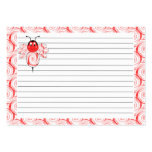 SweetBee Bumble Bee Recipe Card business cards