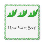 SweetBee Twin Bumble Bees Customisable Magnet
