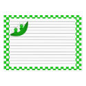 SweetBee Twin Bumble Bees Recipe Card business cards