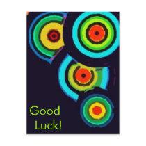 sweetbubbles3, Good  Luck! Postcard