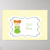 Sweetest Girl - Personalised Poster