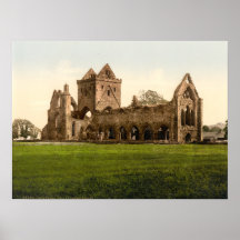 Sweetheart Abbey, Dumfries, Scotland Posters