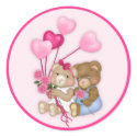 Sweetheart Bears stickers