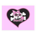 Sweetheart Skull Post Cards