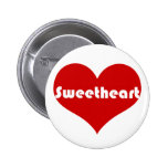 Sweetheart Valentines Day I Heart Button