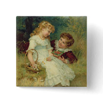Sweethearts, from the Pears Annual, 1905 Pins
