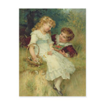 Sweethearts, from the Pears Annual, 1905 Postcards