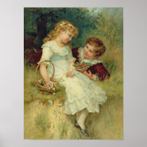 Sweethearts, from the Pears Annual, 1905 Posters